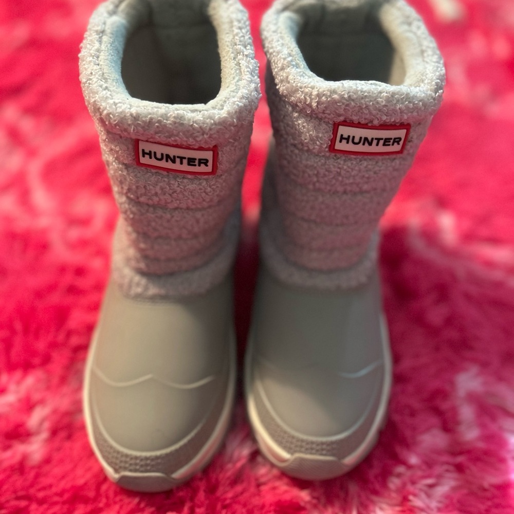 Hunter Gray Winter Boots